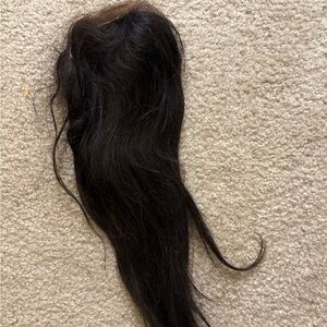 Dark Brown Human hair ponytail